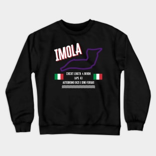 IMOLA, emilia romagna grand prix, ITALIAN GP, Autodromo Enzo e Dino Ferrari Crewneck Sweatshirt